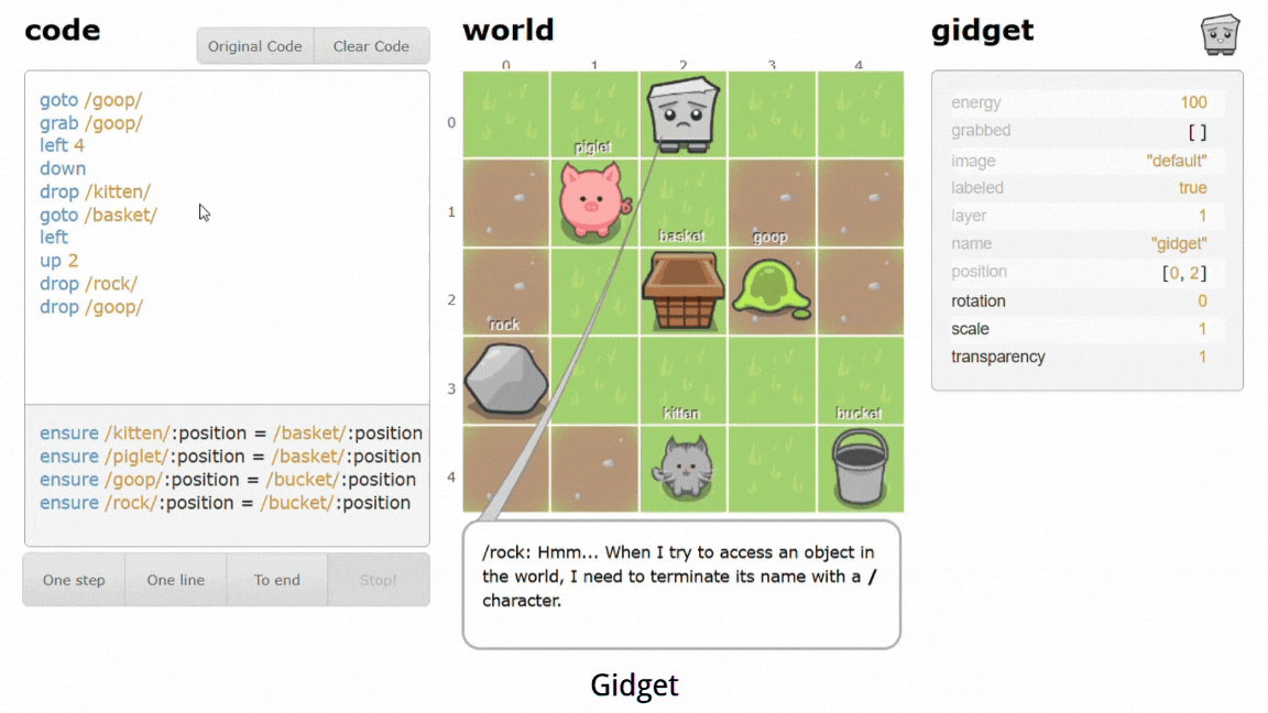 Gidget game